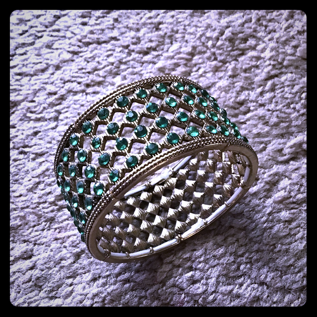 Emerald Bangle Bracelet